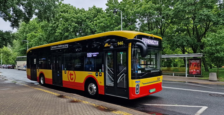 Yutong już na trasie