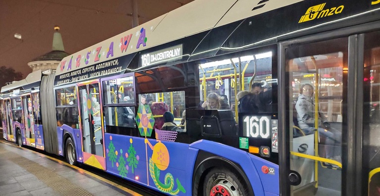 Komunikacja miejska w okresie świątecznym